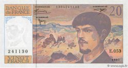 20 Francs DEBUSSY Modifié FRANCE  1997 F.66ter.02 pr.NEUF