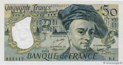 50 Francs QUENTIN DE LA TOUR FRANKREICH  1976 F.67.01 fST+