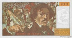 100 Francs DELACROIX modifié FRANCE  1983 F.69.07 SPL+