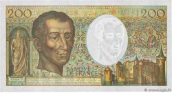 200 Francs MONTESQUIEU Modifié FRANKREICH  1994 F.70/2.01 ST