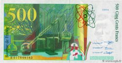 500 Francs PIERRE ET MARIE CURIE FRANCIA  1994 F.76.01 AU