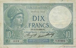 10 Francs MINERVE FRANCE  1936 F.06.17