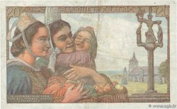 20 Francs PÊCHEUR FRANCE  1949 F.13.14 TB+