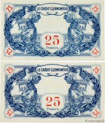 25 Francs Lot FRANCE regionalism and miscellaneous Clermont-Ferrand 1920 P.- AU