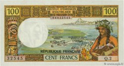 100 Francs NOUVELLE CALÉDONIE  1972 P.63b UNC-