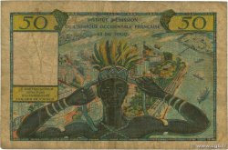 50 Francs AFRIQUE OCCIDENTALE FRANÇAISE (1895-1958)  1956 P.45 B