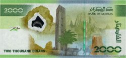 2000 Dinars Commémoratif ARGELIA  2022 P.148 FDC