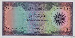 10 Dinar IRAQ  1959 P.055 AU+