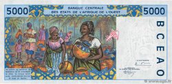 5000 Francs WEST AFRIKANISCHE STAATEN  1994 P.613Hb fST+