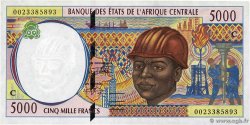 5000 Francs CENTRAL AFRICAN STATES  2000 P.104Cf UNC