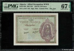 20 Francs ALGÉRIE  1945 P.092b