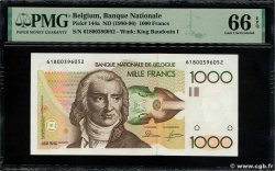 1000 Francs BELGIUM  1980 P.144a UNC