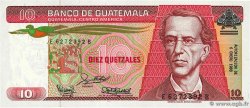 10 Quetzales GUATEMALA  1988 P.068 FDC