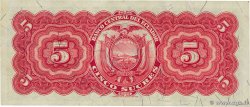 5 Sucres ECUADOR  1954 P.098c SPL+