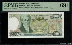 500 Drachmes GREECE  1983 P.201a UNC