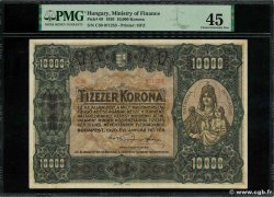 10000 Korona UNGHERIA  1920 P.068 SPL