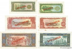 5 à 500 Kip Spécimen LAOS  1979 P.26s au P.31s UNC-