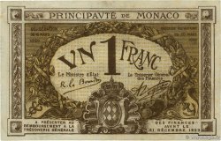 1 Franc MONACO  1920 P.04a