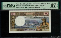 100 Francs NEW HEBRIDES  1975 P.18c UNC