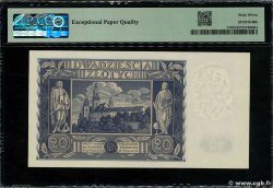 20 Zlotych POLOGNE  1936 P.077 NEUF