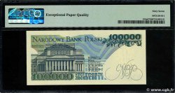 100000 Zlotych POLOGNE  1990 P.154a NEUF