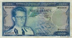 1000 Francs BELGA CONGO  1959 P.35 MBC