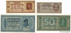 5, 10, 50 et 100 Karbowanez Lot UKRAINE  1942 P.051 P.52, et P.54 P.55 pr.NEUF