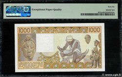 1000 Francs STATI AMERICANI AFRICANI  1988 P.607Ha FDC