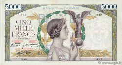 5000 Francs VICTOIRE modifié, taille douce FRANCE  1938 F.45.01 VF