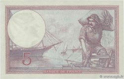 5 Francs FEMME CASQUÉE FRANKREICH  1927 F.03.11 fST