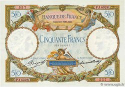 50 Francs LUC OLIVIER MERSON type modifié FRANCE  1933 F.16.04