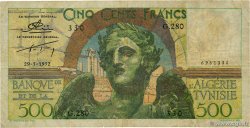 500 Francs TUNESIEN  1952 P.28 fS