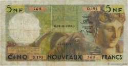 5 Nouveaux Francs ALGÉRIE  1959 P.118a