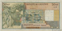 50 Nouveaux Francs ALGERIEN  1959 P.120a