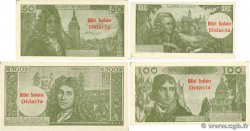 10 à 500 Francs Lot FRANCE regionalism and various  1963 F.lot UNC-