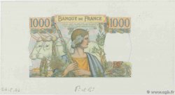 1000 Francs RÉPUBLIQUE ET CÉRÈS Non émis FRANCIA  1946 NE.1947 SC+