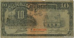 10 Pesos Fuertes PARAGUAY  1923 P.164a P