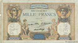 1000 Francs CÉRÈS ET MERCURE Spécimen FRANCE  1930 F.37.05Sp F