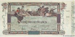 5000 Francs FLAMENG FRANCE  1918 F.43.01 pr.SUP