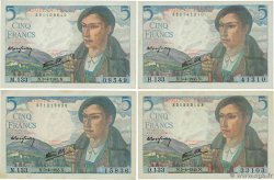 5 Francs BERGER Lot FRANCE  1945 F.05.06 SUP