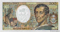 200 Francs MONTESQUIEU FRANCIA  1992 F.70.12b SC+