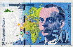 50 Francs SAINT-EXUPÉRY modifié FRANCIA  1999 F.73.05