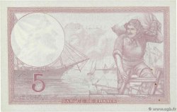 5 Francs FEMME CASQUÉE modifié FRANCE  1939 F.04.12 pr.SPL