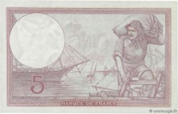 5 Francs FEMME CASQUÉE modifié FRANKREICH  1939 F.04.14 fST