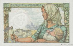 10 Francs MINEUR FRANCE  1942 F.08.04 UNC