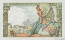 10 Francs MINEUR FRANCIA  1942 F.08.04 FDC