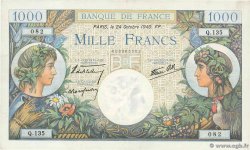 1000 Francs COMMERCE ET INDUSTRIE FRANCIA  1940 F.39.01