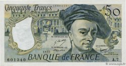 50 Francs QUENTIN DE LA TOUR FRANCIA  1977 F.67.02 SC+