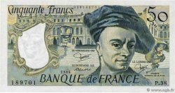 50 Francs QUENTIN DE LA TOUR FRANKREICH  1984 F.67.10 fST+