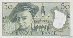 50 Francs QUENTIN DE LA TOUR FRANKREICH  1986 F.67.12 fST+